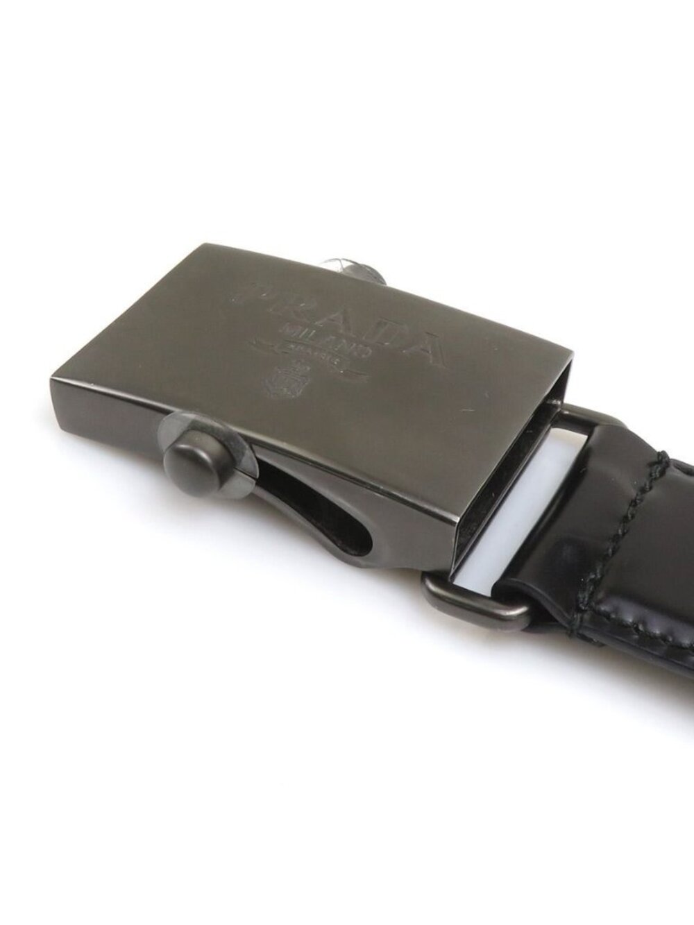 ★SOLD★ Prada Belt Black - Picture 5 of 10